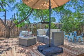 Chic Bungalow Yard and Fire Pit about 2 Mi to Downtown